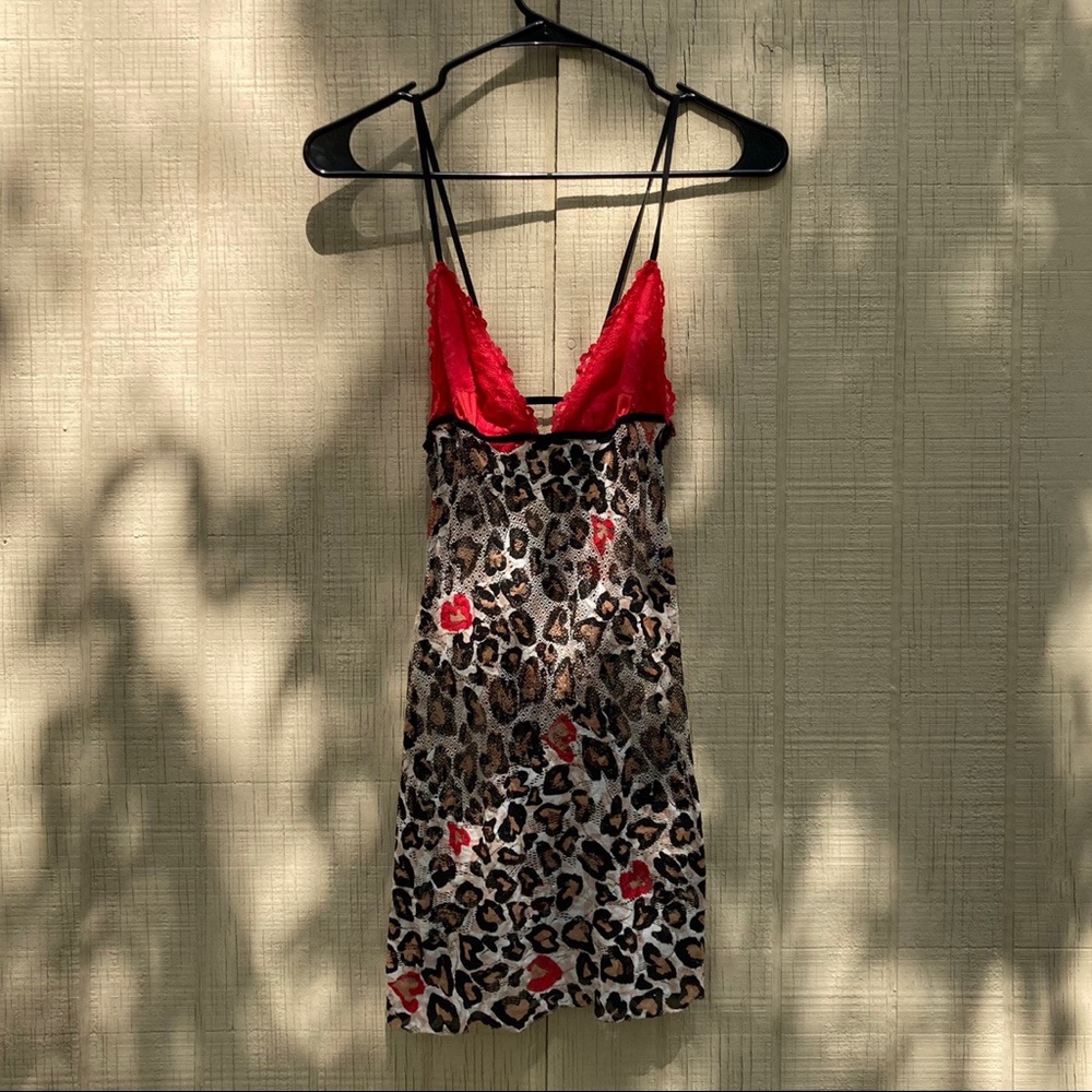 Sexy cheetah nighty from Victoria’s Secret